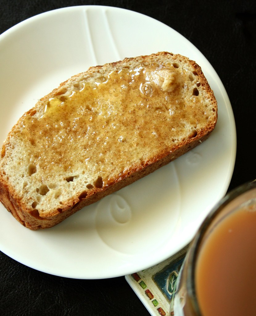 Cinnamon & Honey Buttered Bread