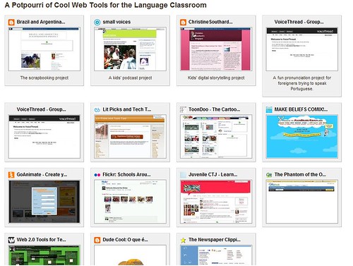 A Potpourri of Cool Web Tools for the Language Classroom
