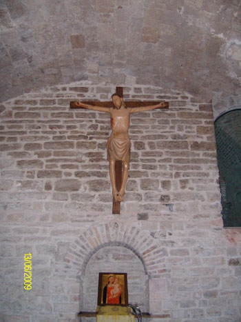 Crocifisso Cripta, Monastero San Silvestro Fabriano