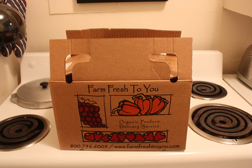Farm Fresh to You - 1st Delivery! (just the box)
