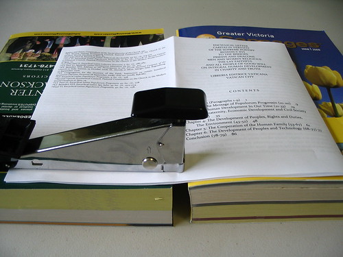How to staple a booklet using a regular stapler