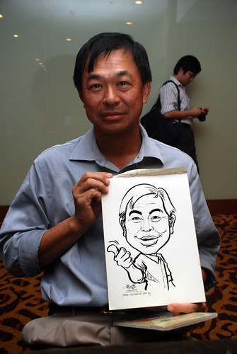 Caricature live sketching for Rheen Manufacturing Company (Singapore) Pte Ltd  - 1