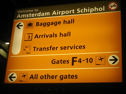 Transit at Amsterdam Schiphol Airport