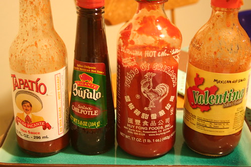 Some of my favorite hot sauces