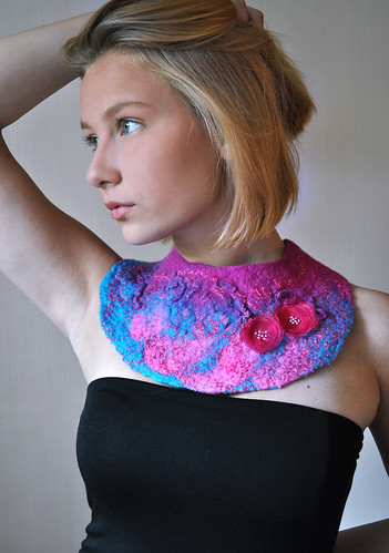Felted Collar by ShellenDesign