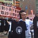 灣仔。社民連，陶君行身旁的賣t shirt 檔。#hk71