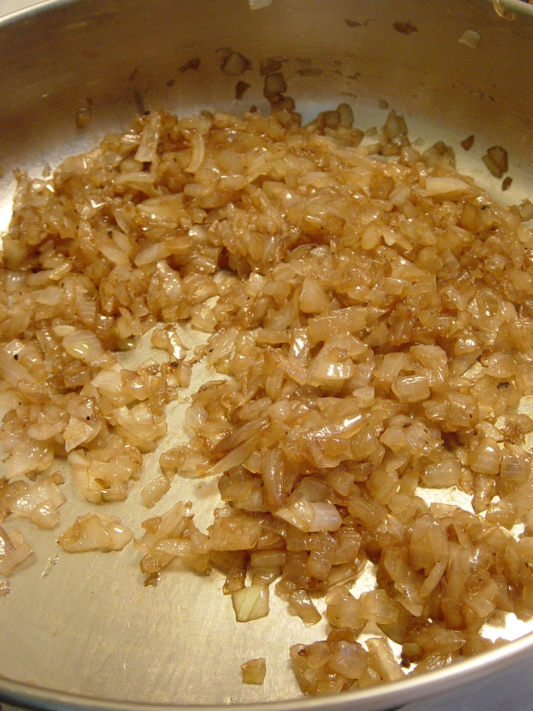 Carmelizing onions