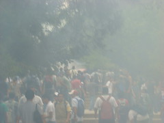 Represión en la UNAH 5 de Agosto  por Protesta