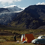 Eyjafjallajökull and Gígjökull by Þórsmörk 1965