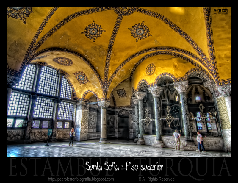 Santa Sofia - piso superior - Estambul