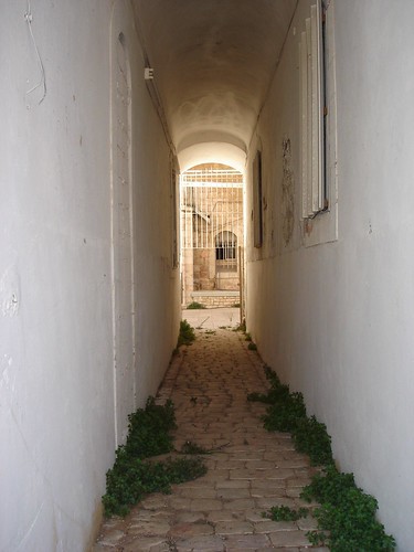 A narrow corridor