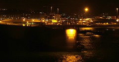 Jersey Harbour at night