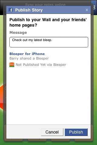 iPhone Bleeper
