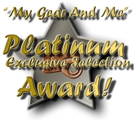 My Gear And Me - Platinum Exclusive Selection Award