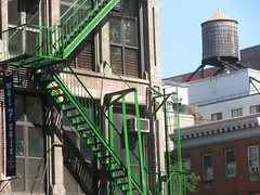 Green Fire Escape by edenpictures, on Flickr