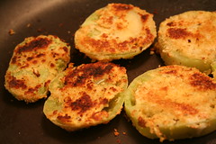My fried green tomatoes