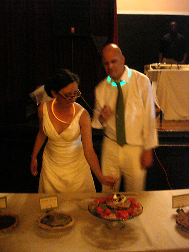 Ben and Emily didn't have a wedding cake they had wedding pie Swoon
