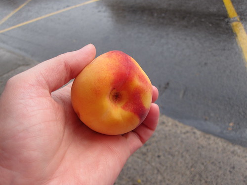 Peach from groceries