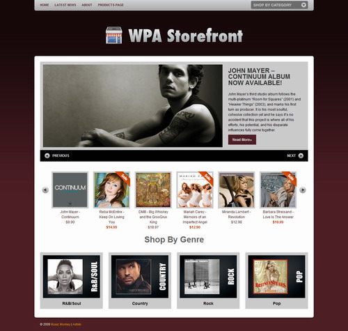 WPA Storefront   ThemeForest WordPress Theme