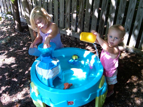 Playing at the water table