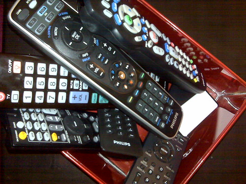 My remote control hell.