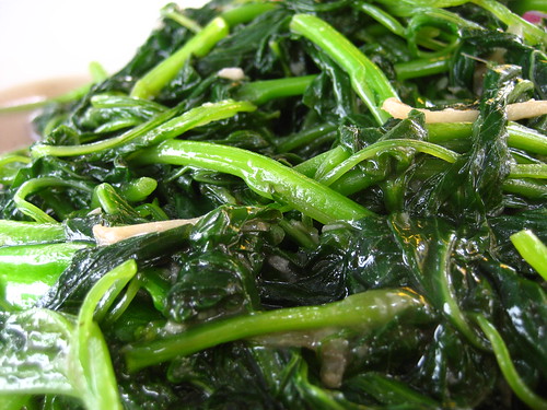 Stir Fried Spinach with Shrimp Paste - HK$35