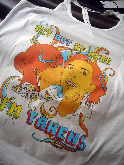 "I´m taken" t-shirt