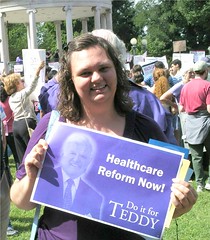 Me at the Health Care Rally