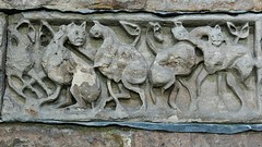 Beasts, Anglo Saxon carving - Breedon-on-the-Hill