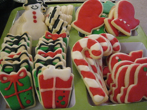 holiday cookies made by Megumi