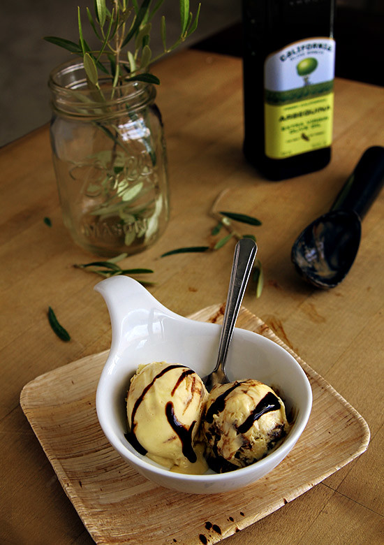 olive oil gelato