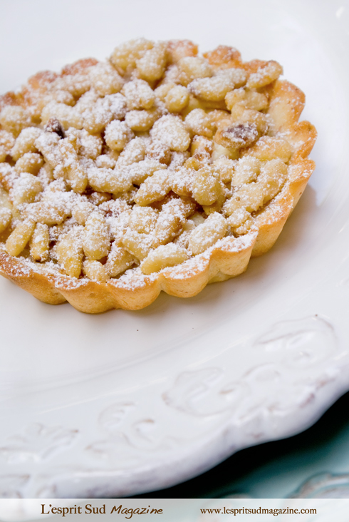 Patisseries - La Tarte aux pignons (Pine nut pie)