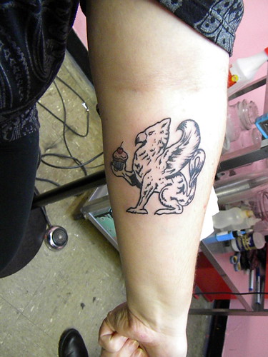 Tattoo Day 2 · Griffin Tattoo!