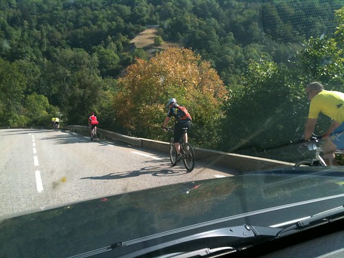 roadies and even mountain bikers make the pilgrimage to climb the mighty Alpe dHuez