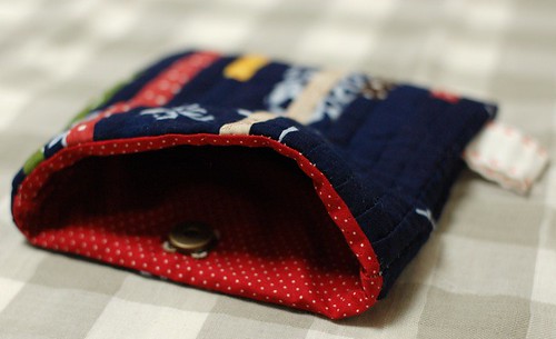 String quilt pouch