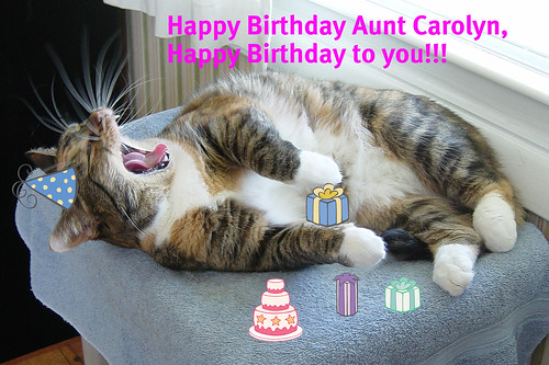 Happy Birthday Cards For Aunts. Gracie#39;s irthday card to