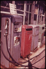Gas Pumps at Sheepshead Bay Marina 05/1973