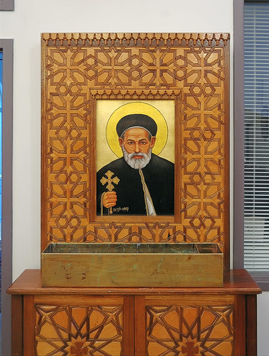 Saint Mary and Saint Abraam Coptic Orthodox Church, in Saint Louis County, Missouri, USA - Icon of Saint Abraam