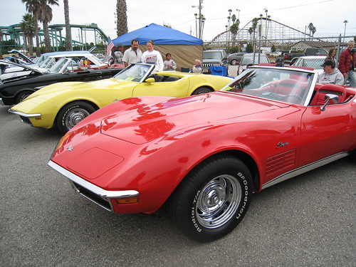 Corvettes at 12th Annual Hot Rods at the Beach