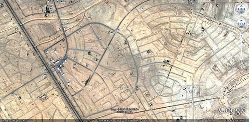 Salton City on Google Earth