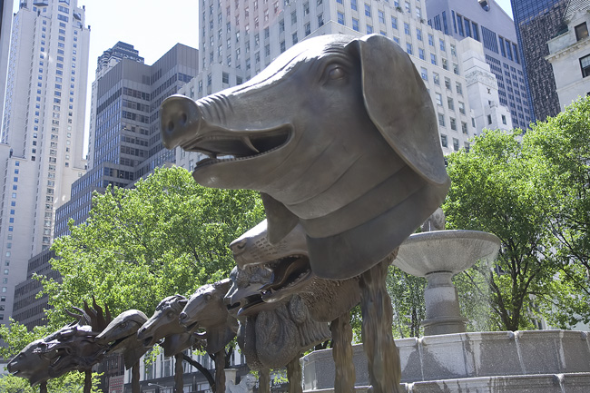 Ai Weiwei Sculpture, NYC