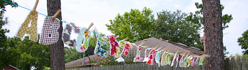 Rag Quilt Letters & Numbers
