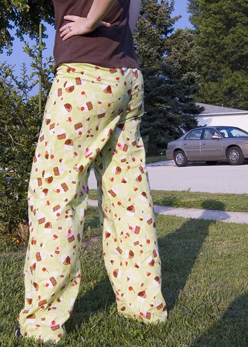 Backside Shot of Pants