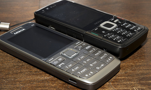 Nokia E52 and N82