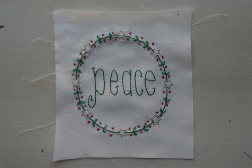 Christmas Wish Block 5 - Peace
