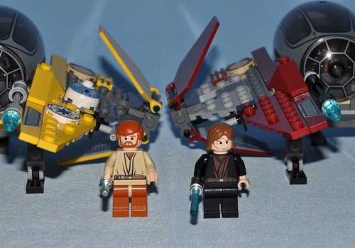 Lego Star Wars Obi Wan Kenobi. Obi Wan Kenobi and Anakin