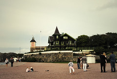 Boulespelare på Marstrand