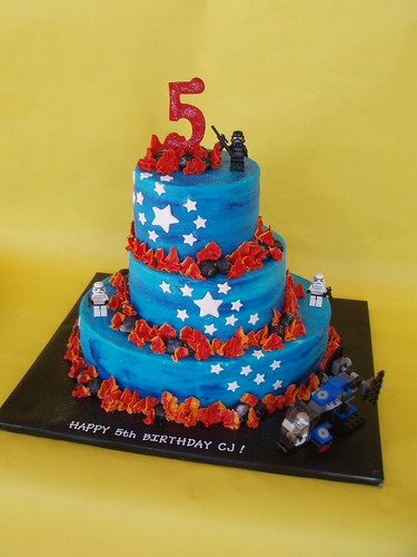  Legos Star Wars Birthday Cake 