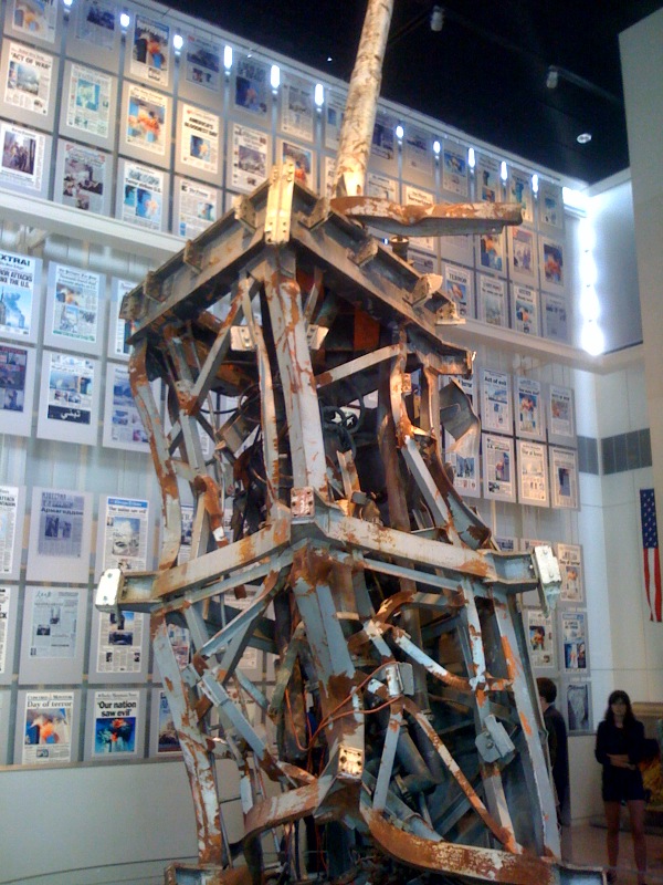 The Newseums 9/11 exhibit