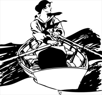 woman-in-rowboat